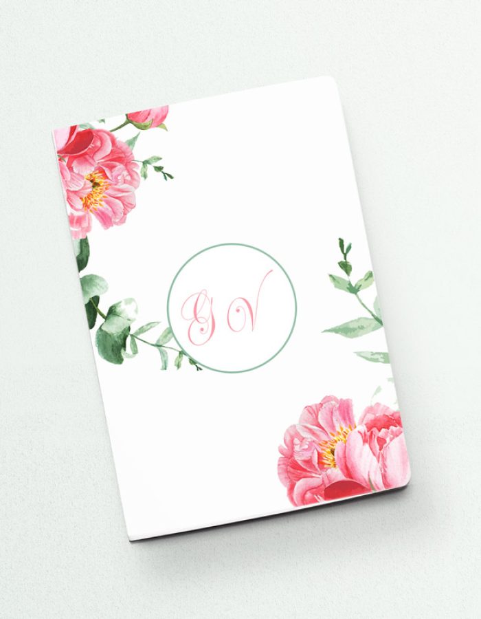 Libretto messa Peonie A5