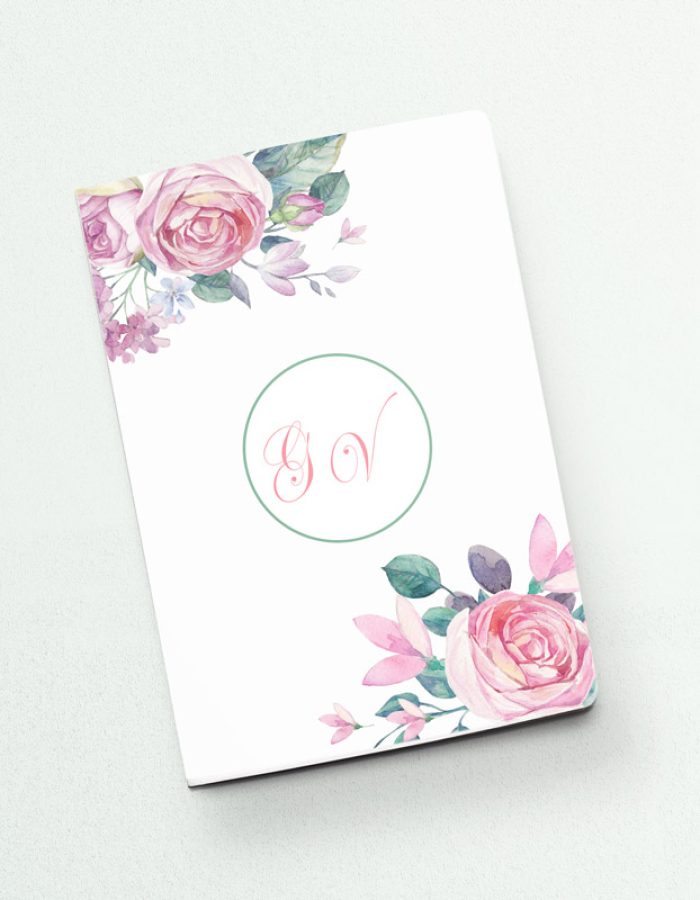 Libretto messa rose A5